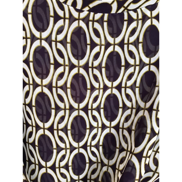 Banana Republic Women’s Geometric Print Top XSP - Picture 3 of 7